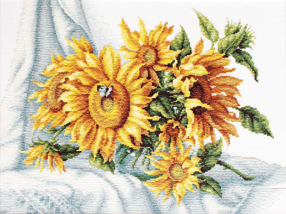 Sunflowers B2264L Counted Cross-Stitch Kit