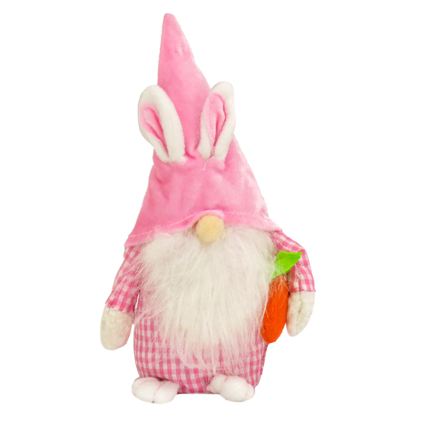 11&#x22; Pink Easter Bunny Gnome