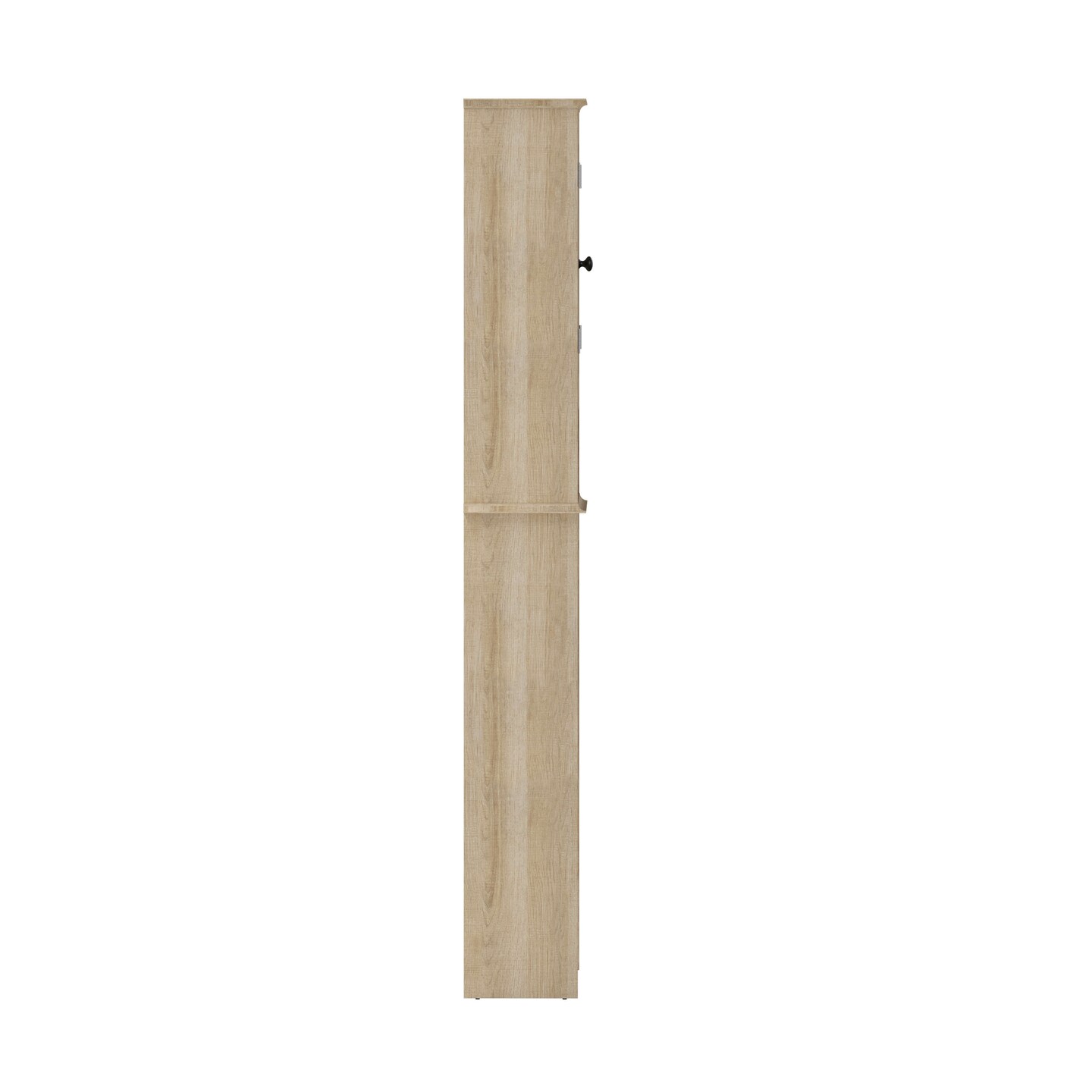 Merrick Lane Delilah Over the Toilet Bathroom Organizer with Shelves and Magnetic Closure Doors