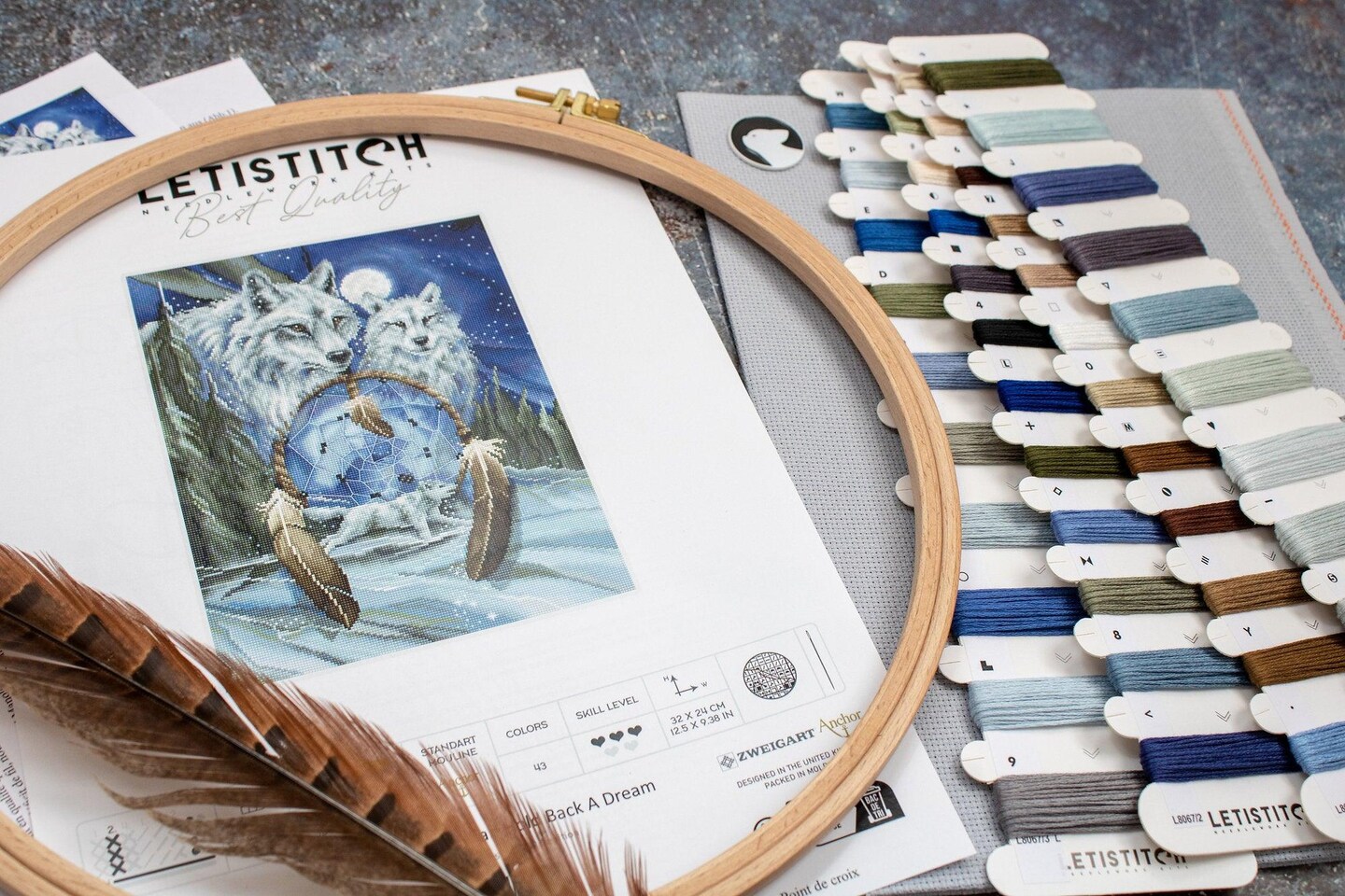Nothing Can Hold Back A Dream L8067 Counted Cross Stitch Kit