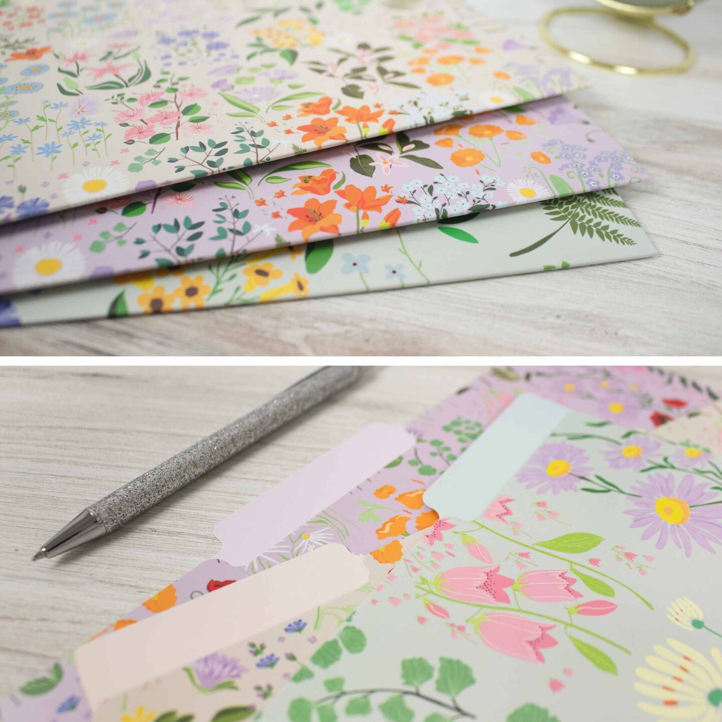 bloom daily planners File Folder Set, Garden Party