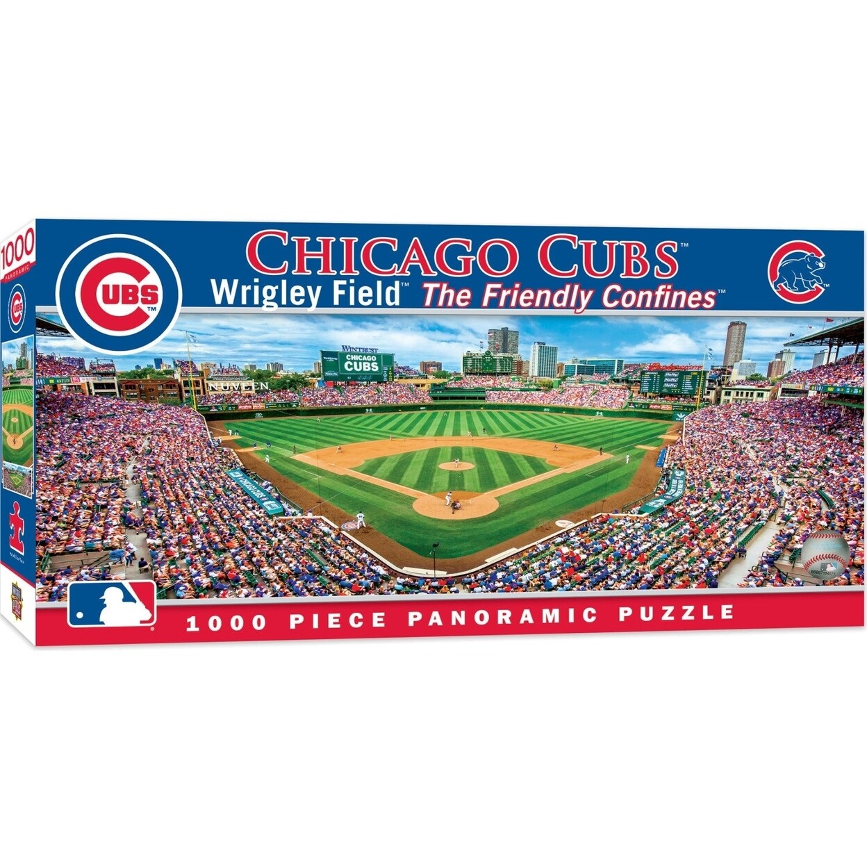 MasterPieces Chicago Cubs - 1000 Piece Panoramic Jigsaw Puzzle