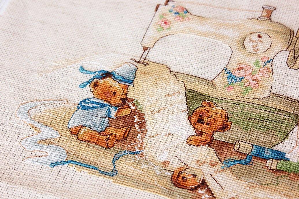 The Fairy-Needlewoman B1116L Counted Cross-Stitch Kit