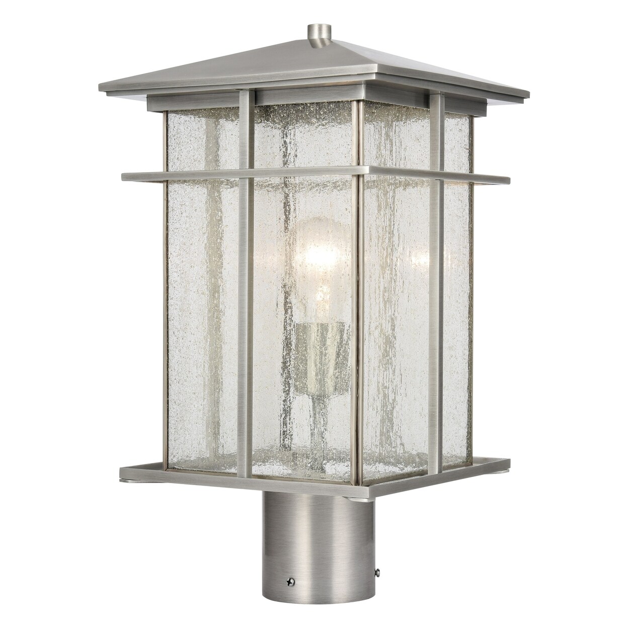 Elk Showroom Oak Park 17 High 1-Light Outdoor Post Light