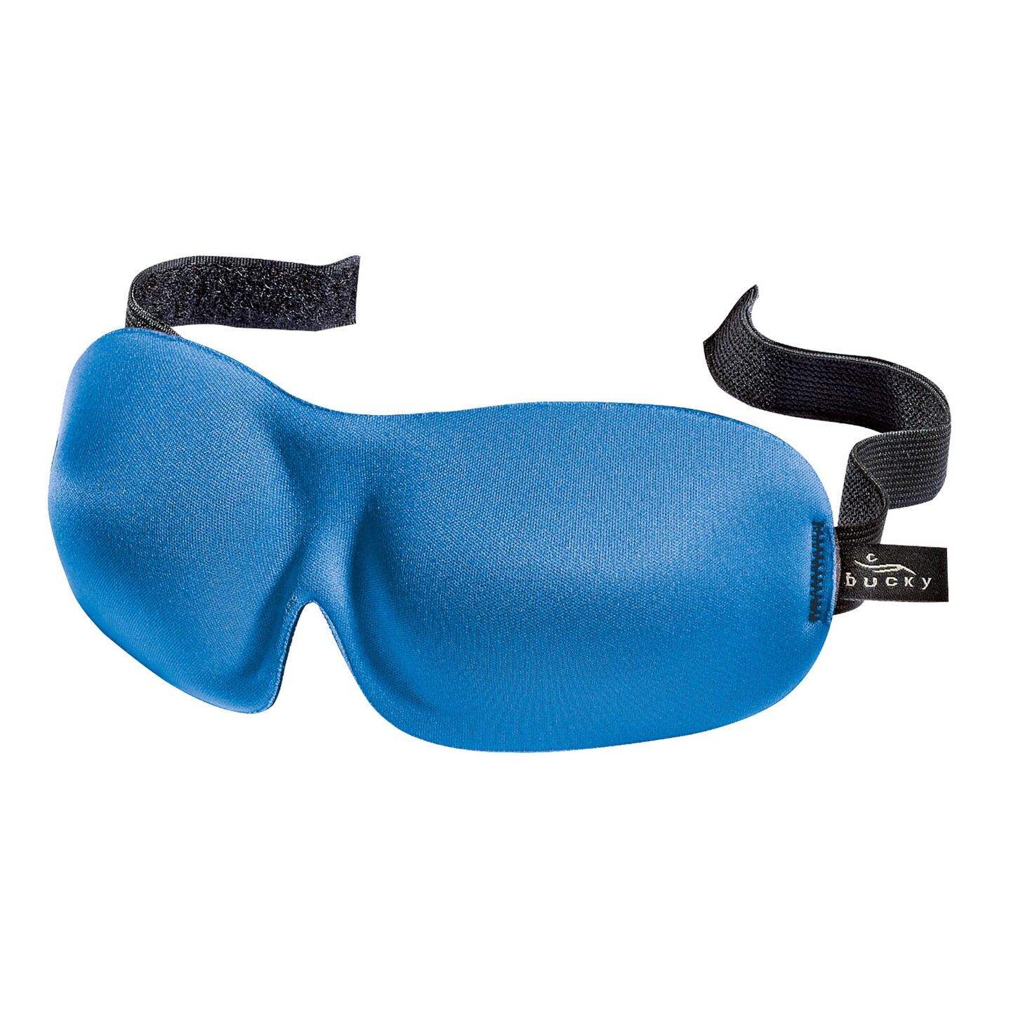 Contemporary Home Living 9" French Blue and Black Personal Accessories Bucky 40 Blinks Sleep Mask (Pack of 2)