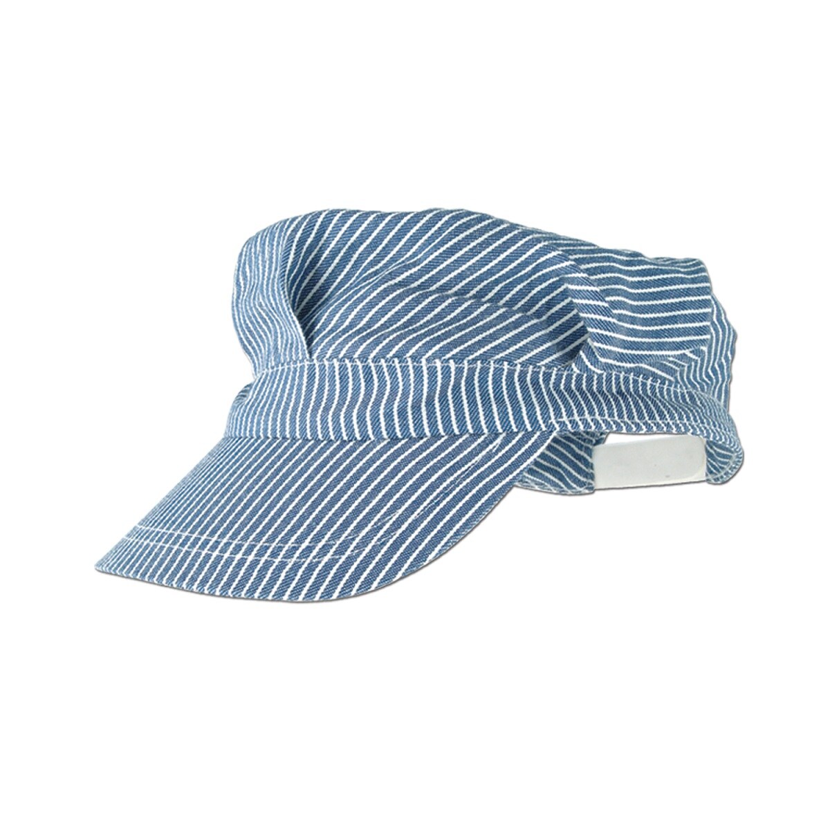 Party Central Club Pack of 12 Striped Train Engineer Hat Costume Accessories - One Size