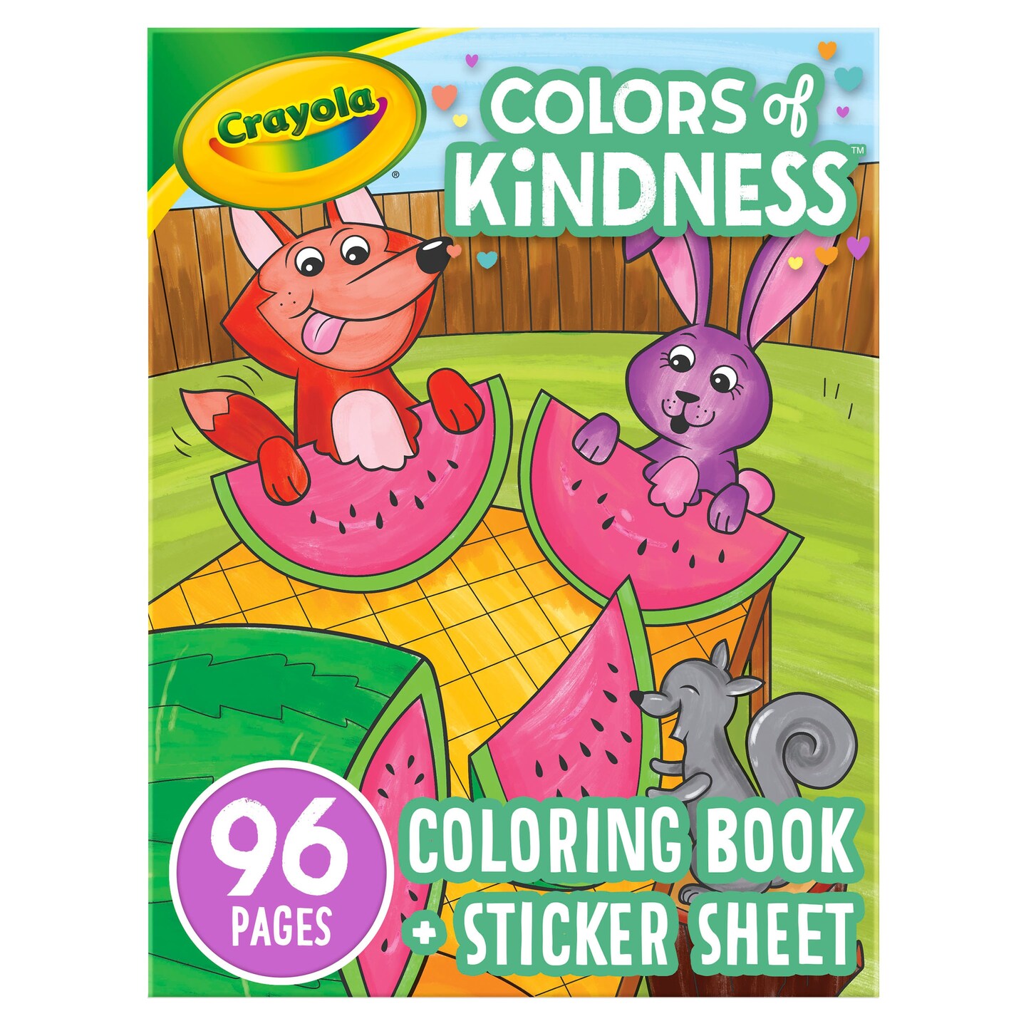 Crayola Coloring Book-Colors Of Kindness, 96 Pages