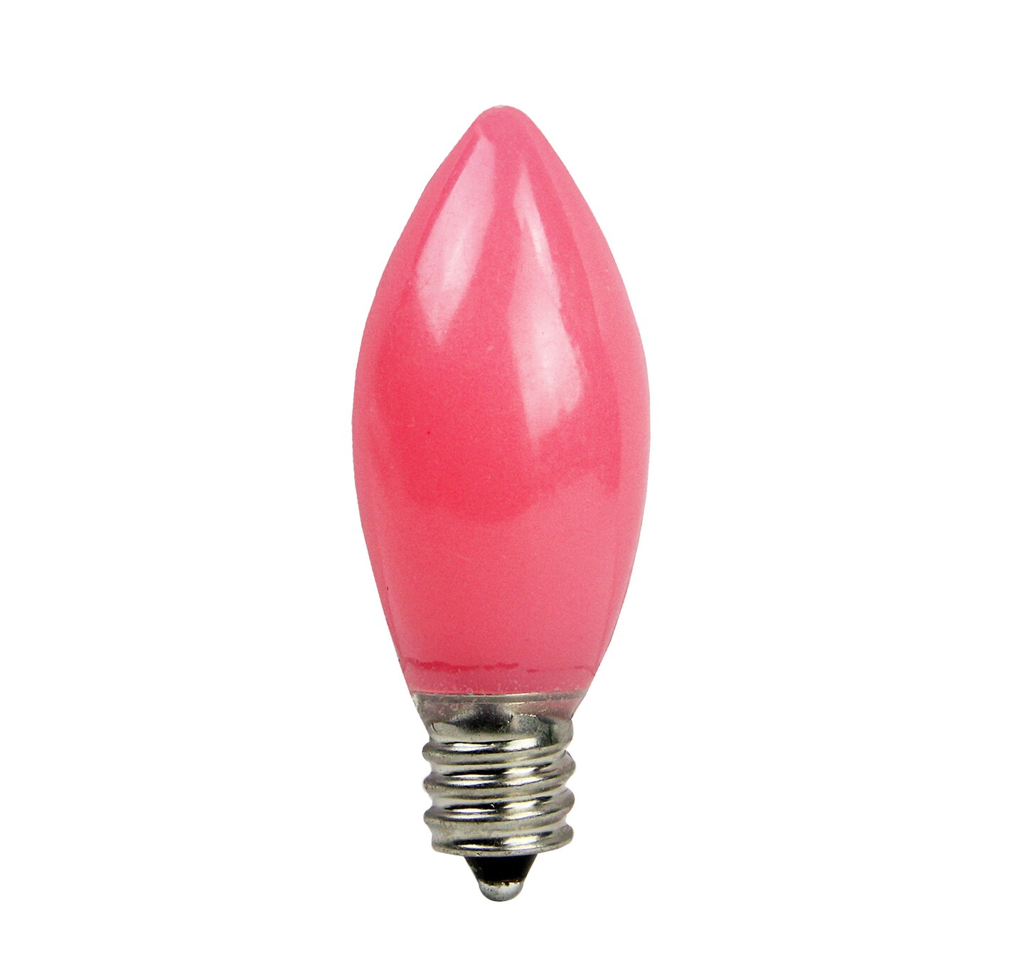 Sienna Opaque C9 LED Christmas Replacement Bulbs - Pink - Pack of 4