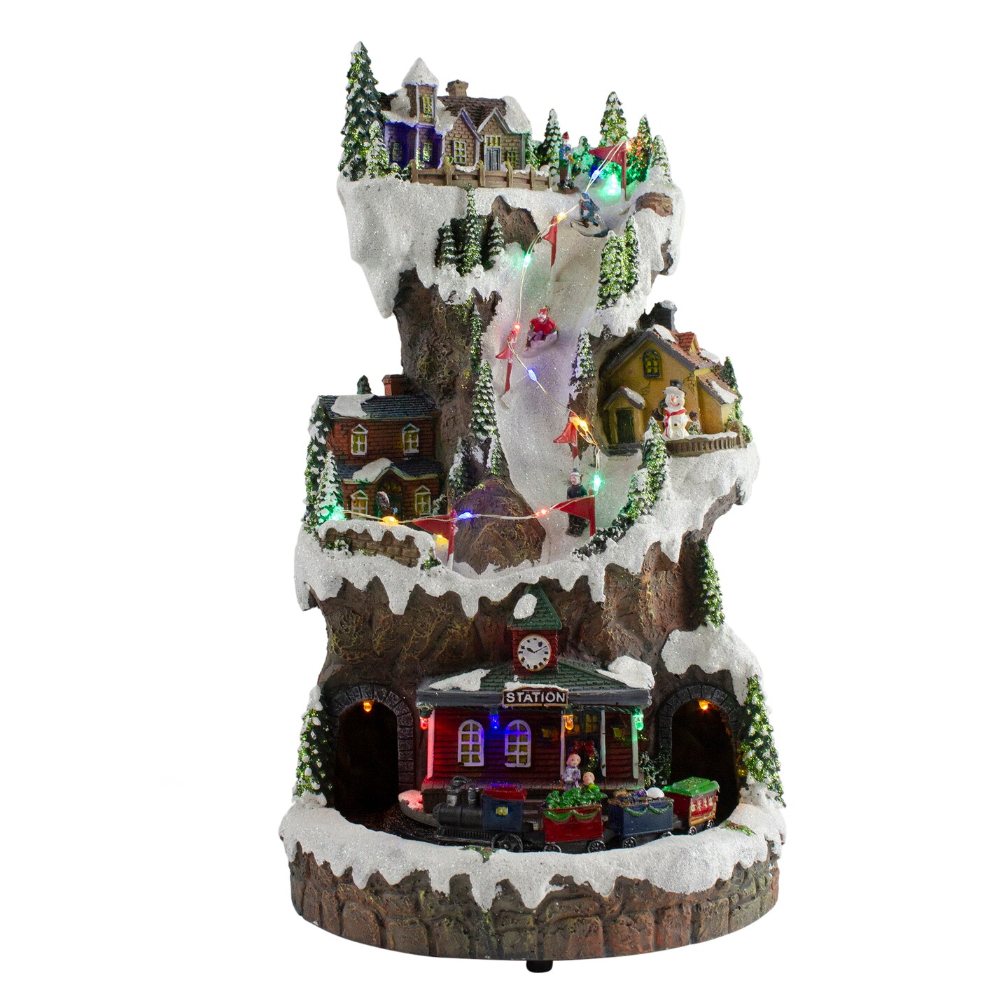 Northlight 15&#x22; LED lighted and Animated Christmas Scene with Music