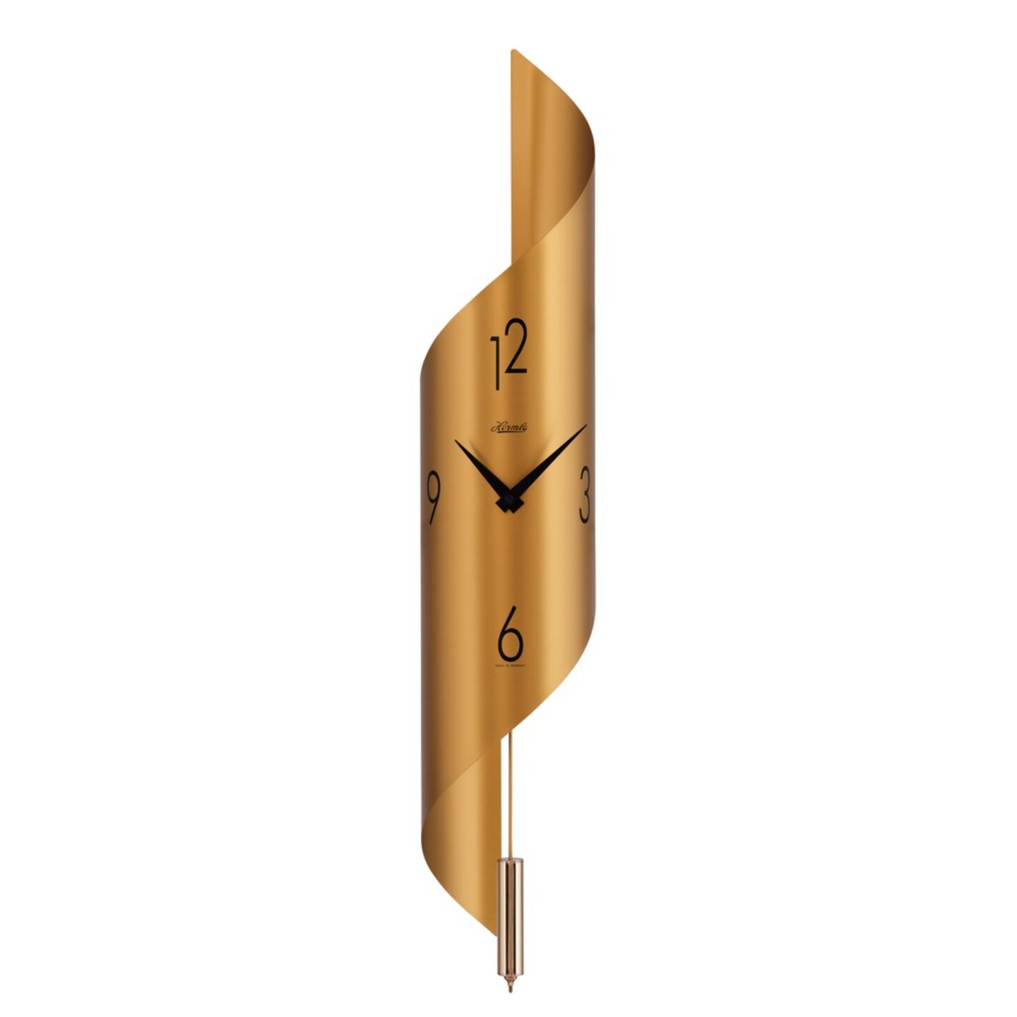Hermle 27" Gold and Black Pendulum Wall Clock | Michaels