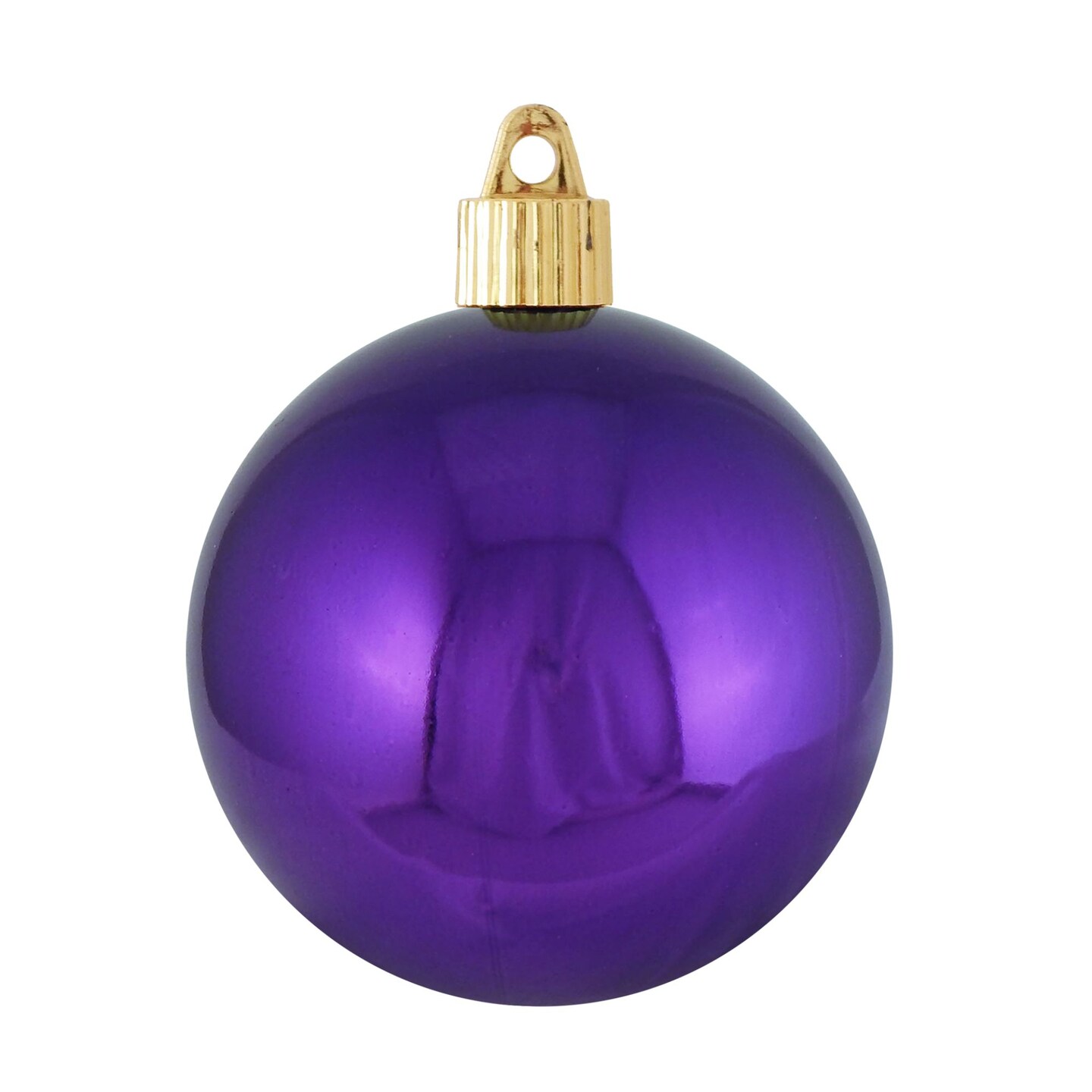 Christmas by Krebs 8ct Vivacious Purple Shatterproof Shiny Christmas Ball Ornaments 3.25&#x22; (80mm)