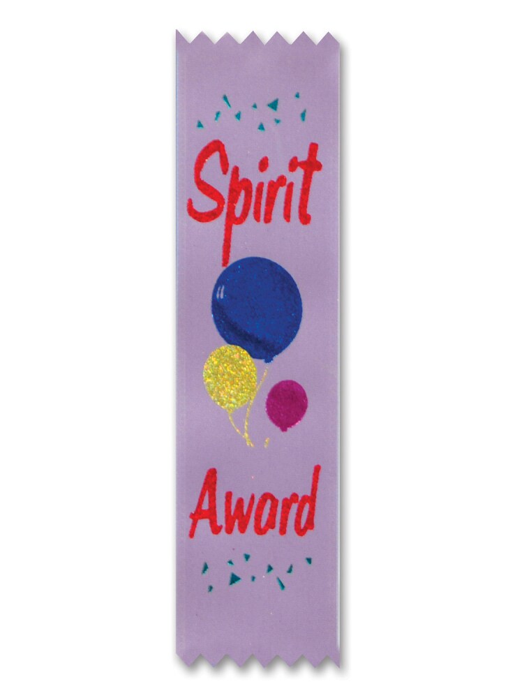 Beistle Pack of 30 Light Purple &#x22;Spirit&#x22; Award School and Sports Prize Ribbons 6.25&#x22;