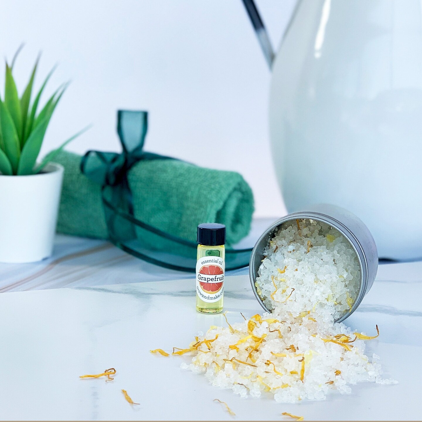 Sugar &#x26; Salt Exfoliating Scrub DIY Kit