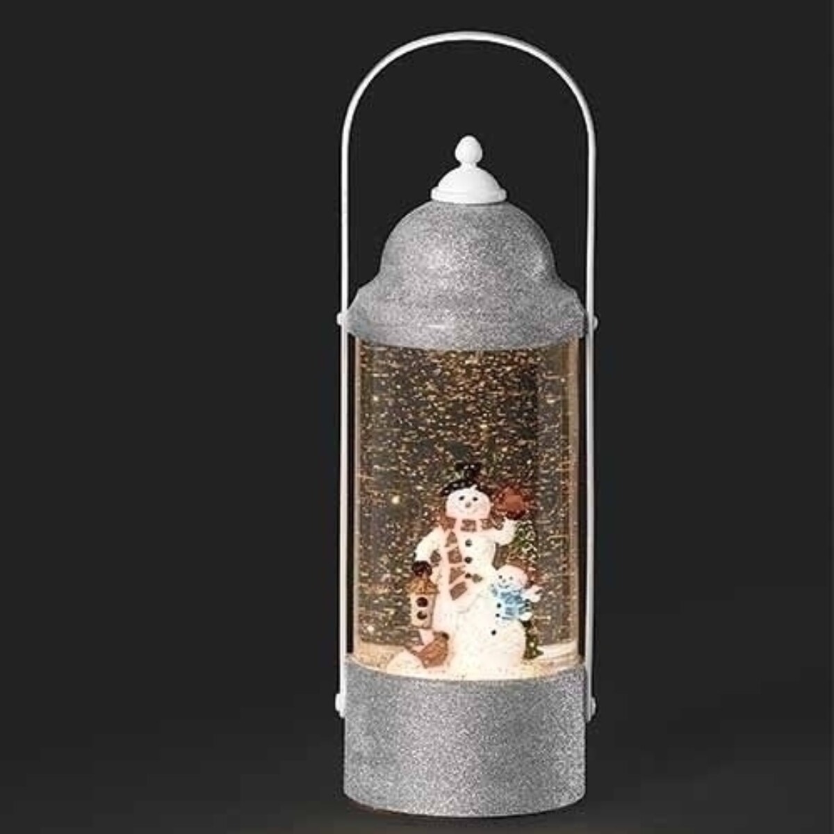 Roman 10" LED Lighted Snowman Christmas Snow Globe Lantern | Michaels