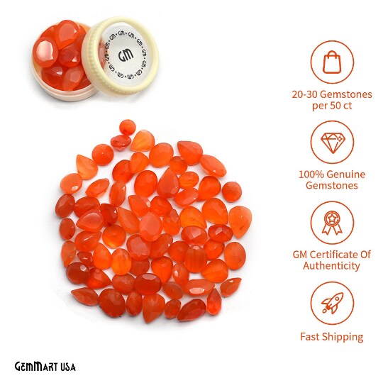 30 3d Heart Gems Assortment I Semi Precious Gemstones Wholesale I Canada