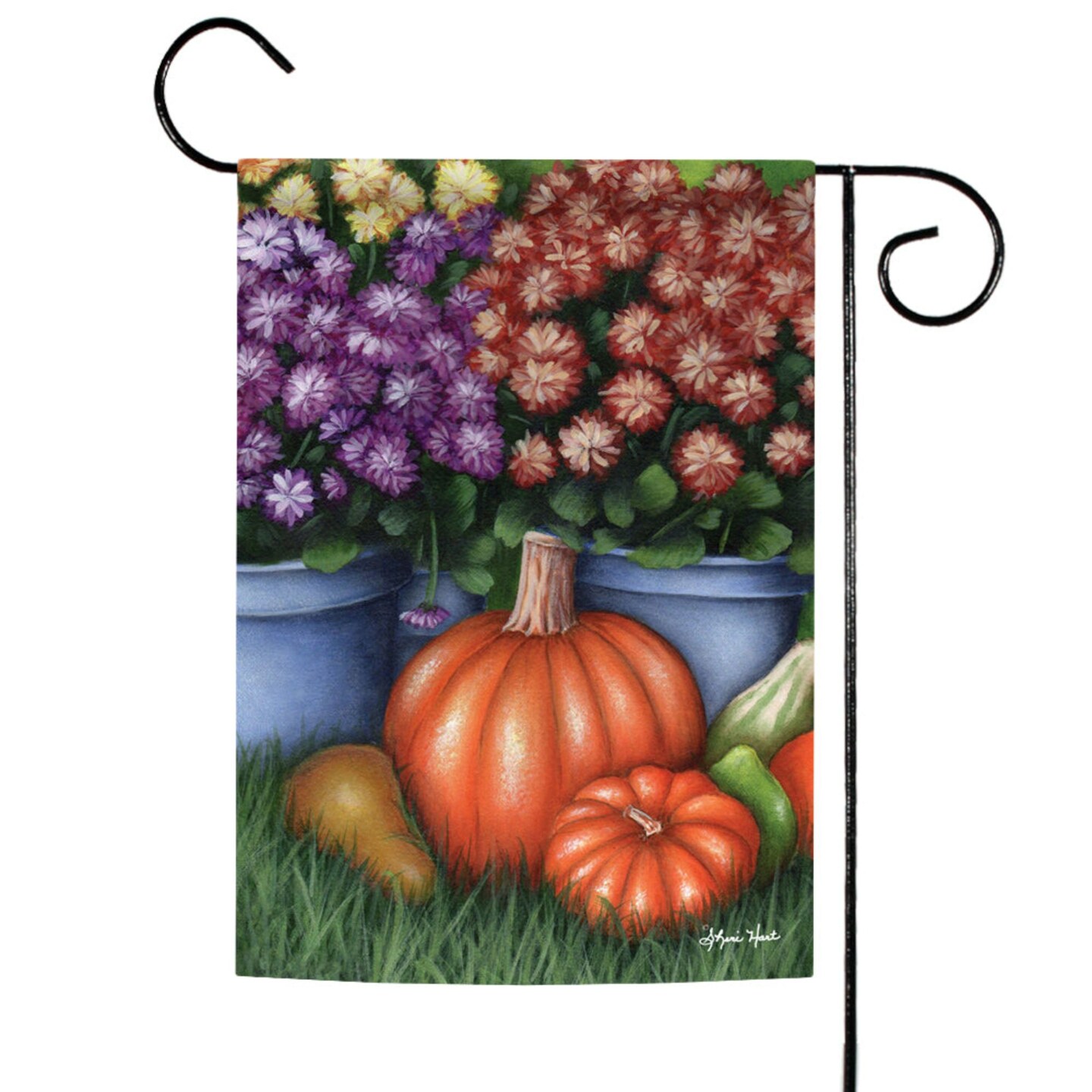 Toland Home Garden Purple and Red Fall Beauty Outdoor Garden Flag 18