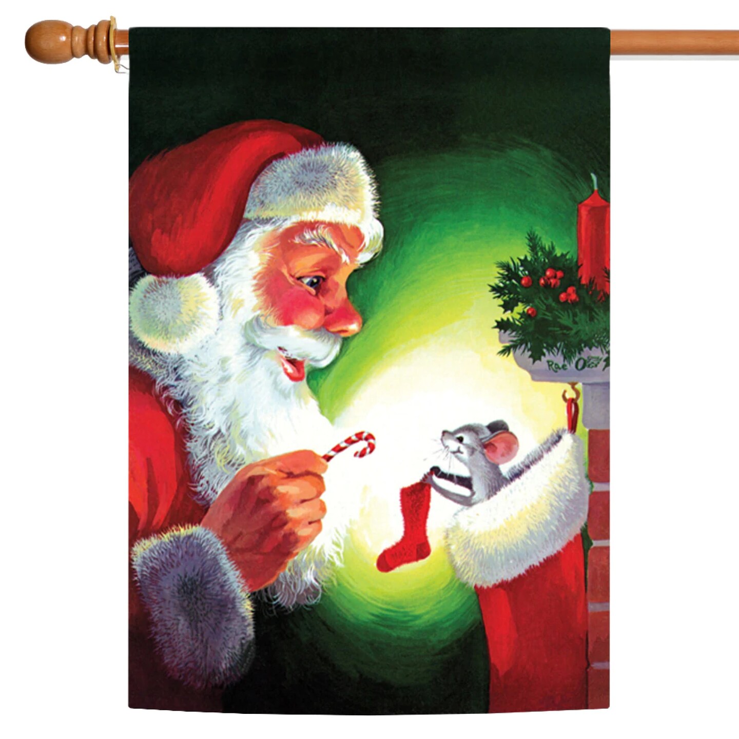 Toland Home Garden Christmas Outdoor House Flag 40