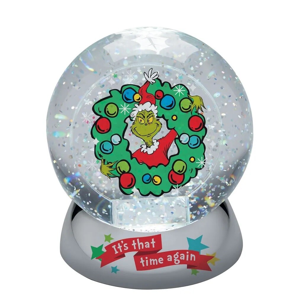 Department 56 Dept 56 &#x27;How the Grinch Stole Christmas&#x27; It&#x27;s That Time Again Waterdazzler