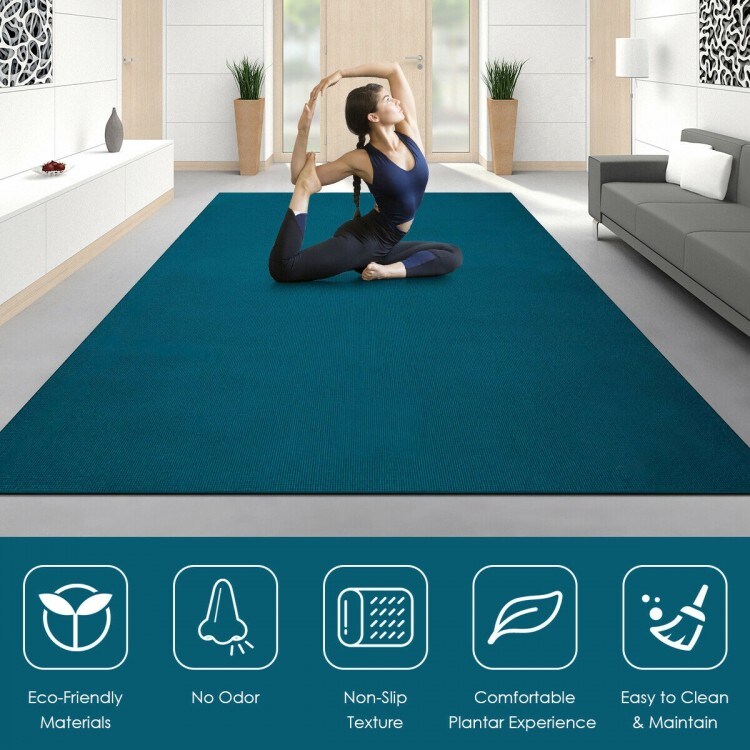 Large Yoga Mat Thick Workout Mats