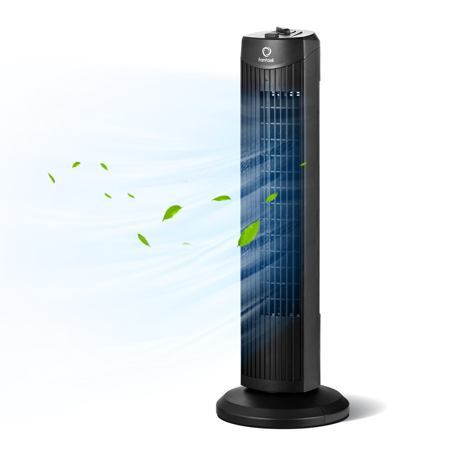 Fan task Quiet Blade less Oscillating Tower Fan Perfect for Small Space