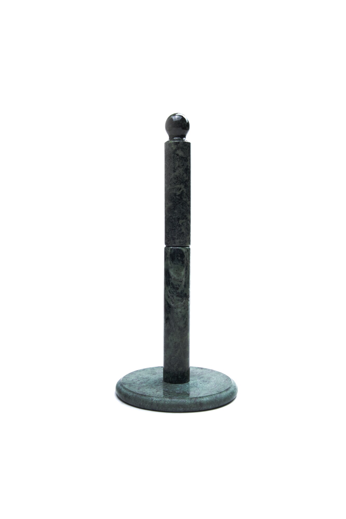 Green Marble Paper Towel Holder