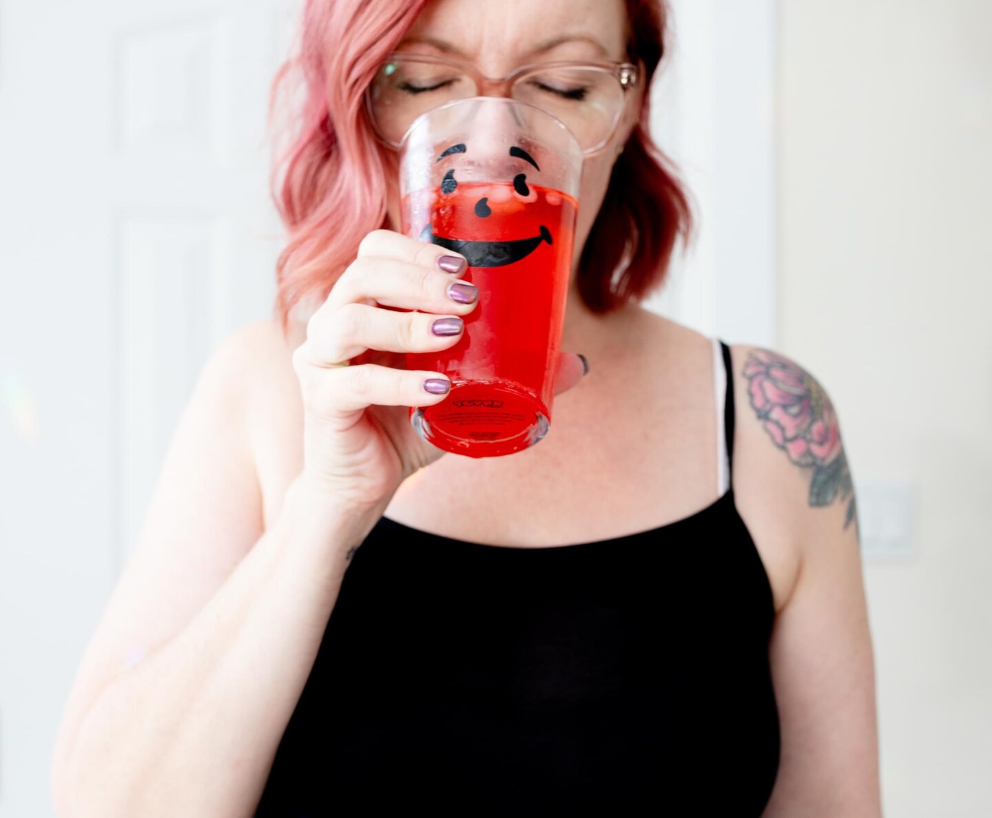 Kool-Aid Man 16-Ounce Pint Glasses | Set of 2