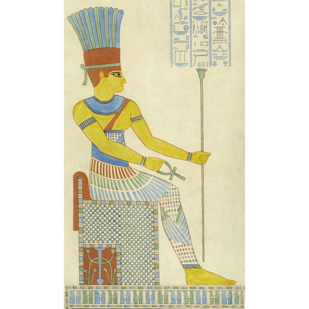 Anuket Also Called Anaka Anqet Or Anoukis. Ancient Egyptian Goddess Of The