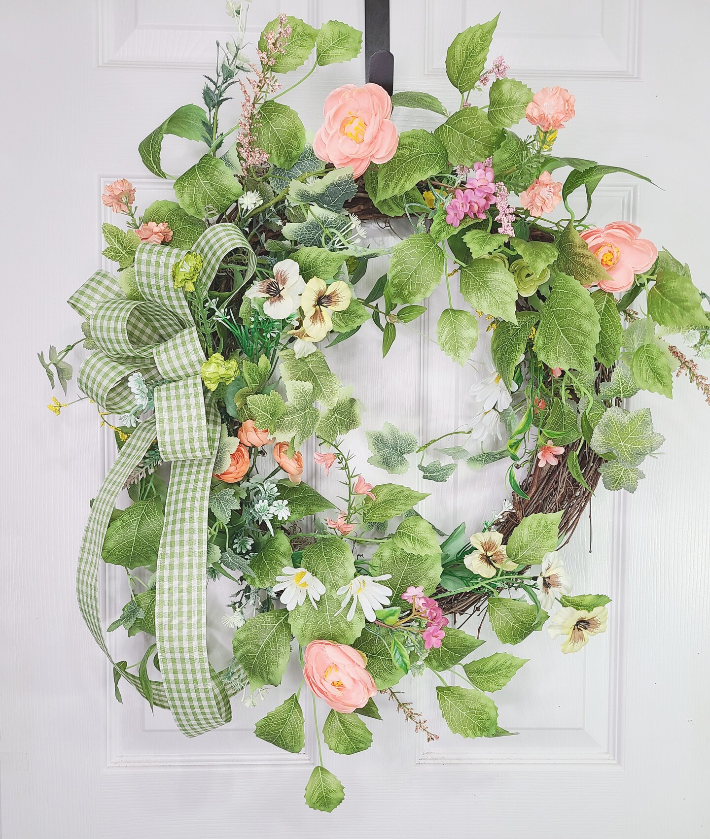 Front door Wreath for Spring and Summer | MakerPlace by Michaels
