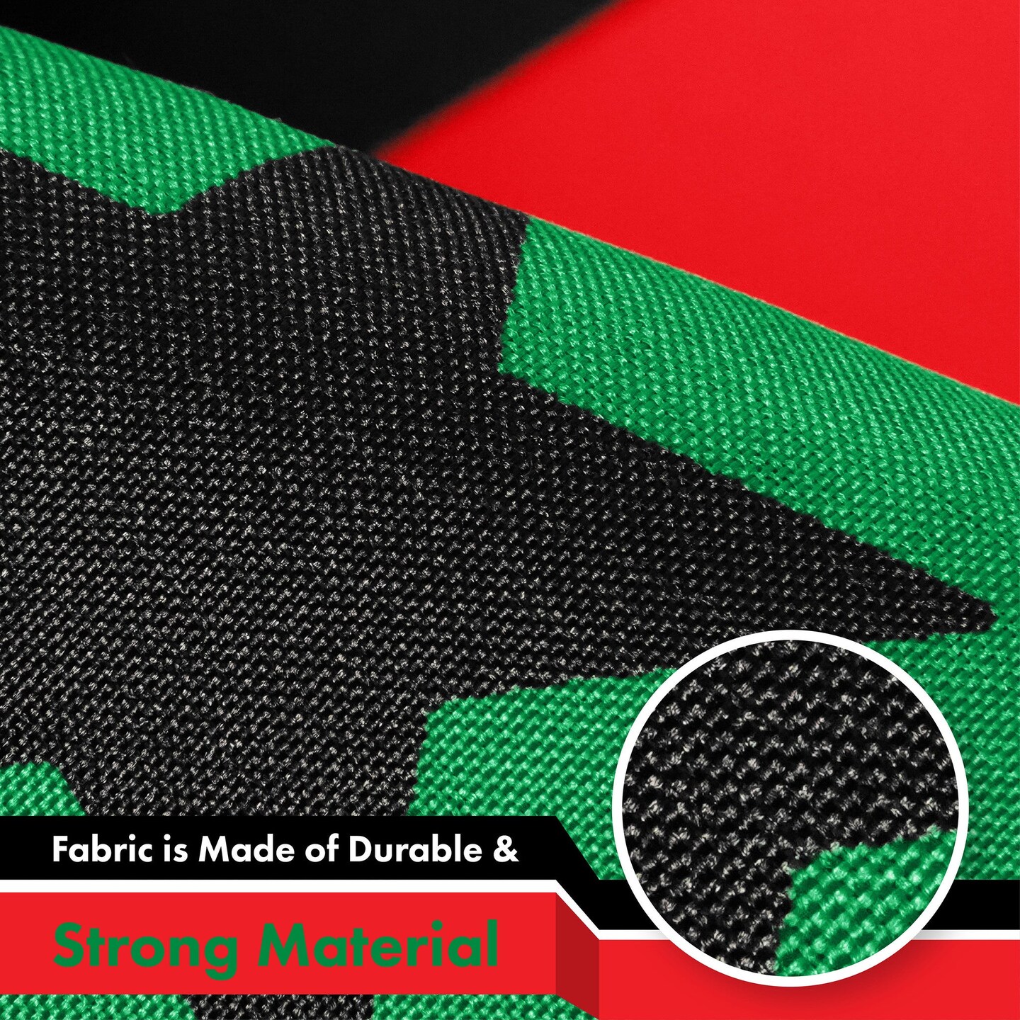 G128 3 Pack: Afro American Black Liberation BLM Flag | 3x5 Ft | LiteWeave Pro Series Printed 150D Poly | Indoor/Outdoor, Vibrant Color, Brass Grommets, Thicker and More Durable Than 100D Polyester