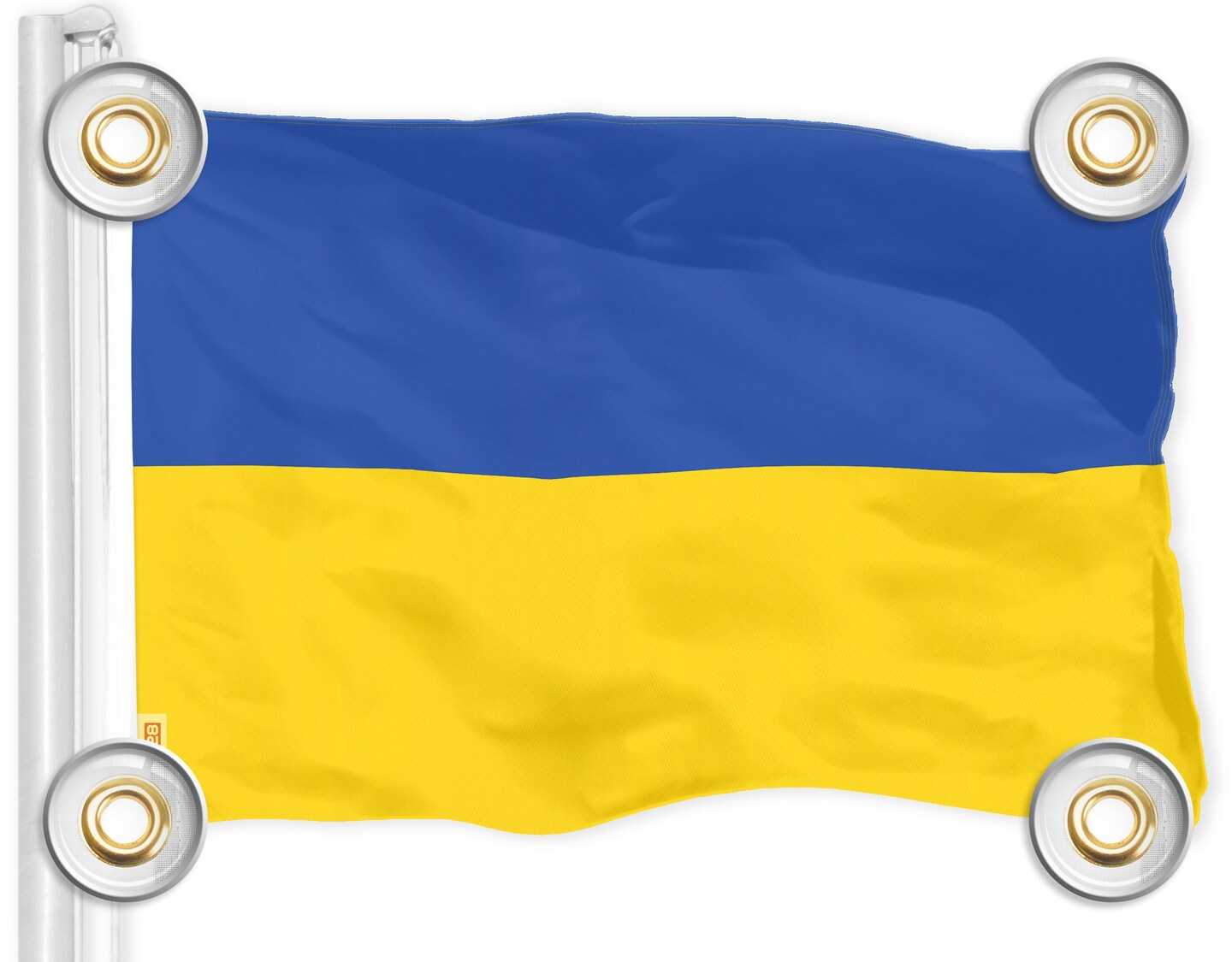 3x5 FT Ukraine Flag - 100% Polyester, Waterproof Printed, USA Seller, 3' X 5' Prapor Ukrainy