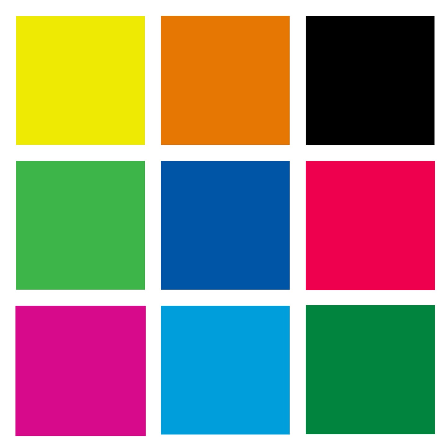 Set of 9 Powder Batik Dyes for Pysanky Easter Eggs Decorating