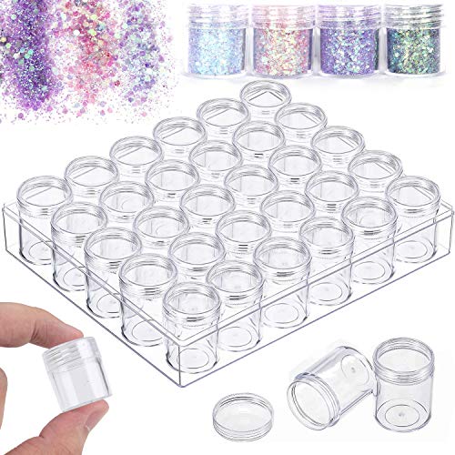 BigOtters Diamond Painting Storage Containers, Portable Bead Storage  Organizer with Lids Bead Organizer Small Diamond Painting Containers  Glitter Containers for Crafts, Jewelry, 6.3 X 5.3 X 1.4inch