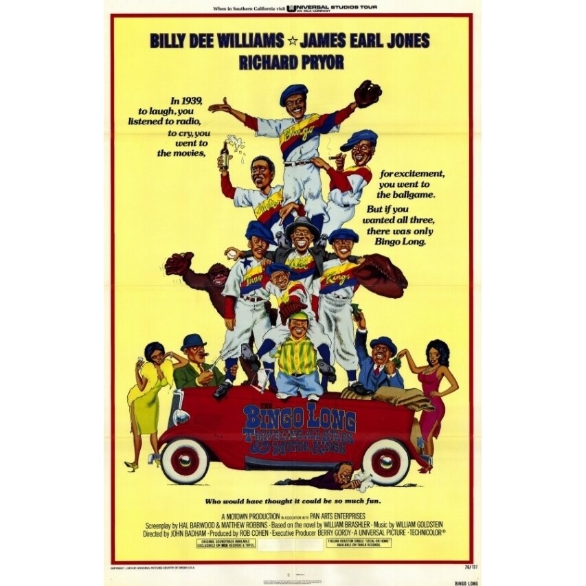 Pop Culture Graphics The Bingo Long Traveling All-Stars and Motor Kings Movie Poster (11 x 17) - Item  MOVIE8064