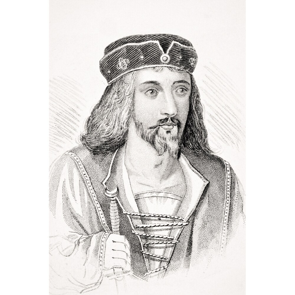 Posterazzi James I 1566-1625 King Of Scotland As James Vi From