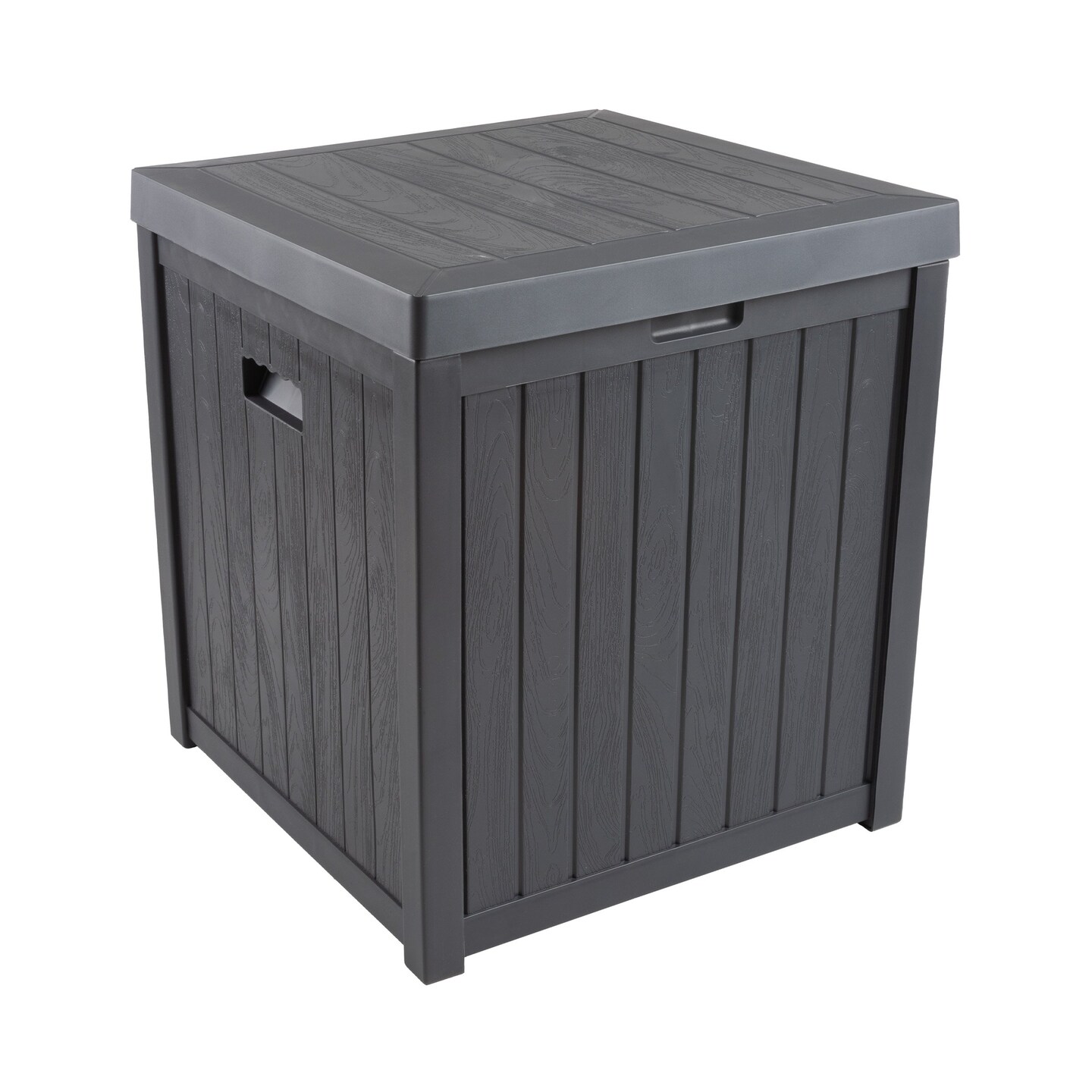 57 Gallon HDX Tough Storage Tote In Black With Yellow Lid Rectangle Plastic New