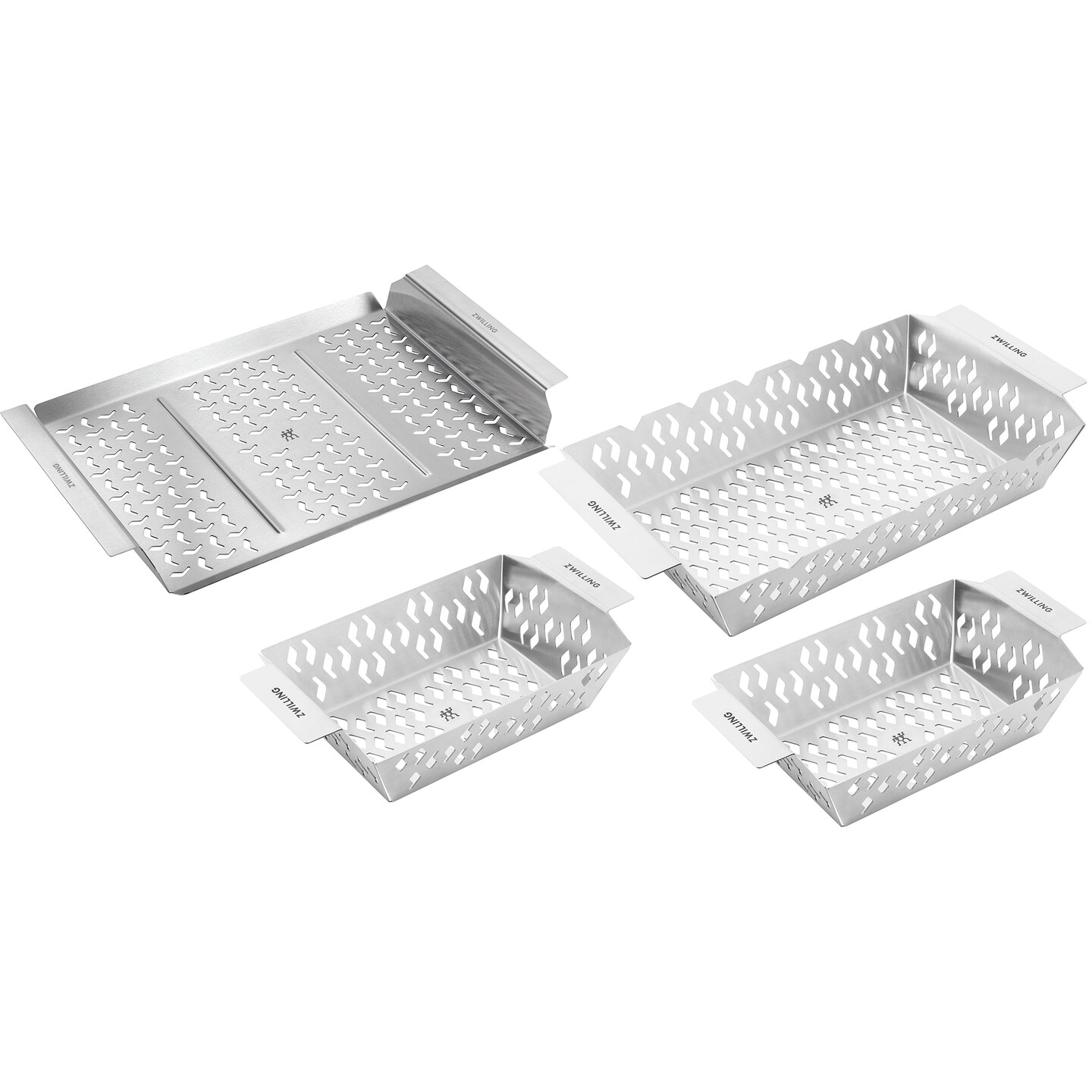 ZWILLING BBQ+ 4-pc Grill Basket Set