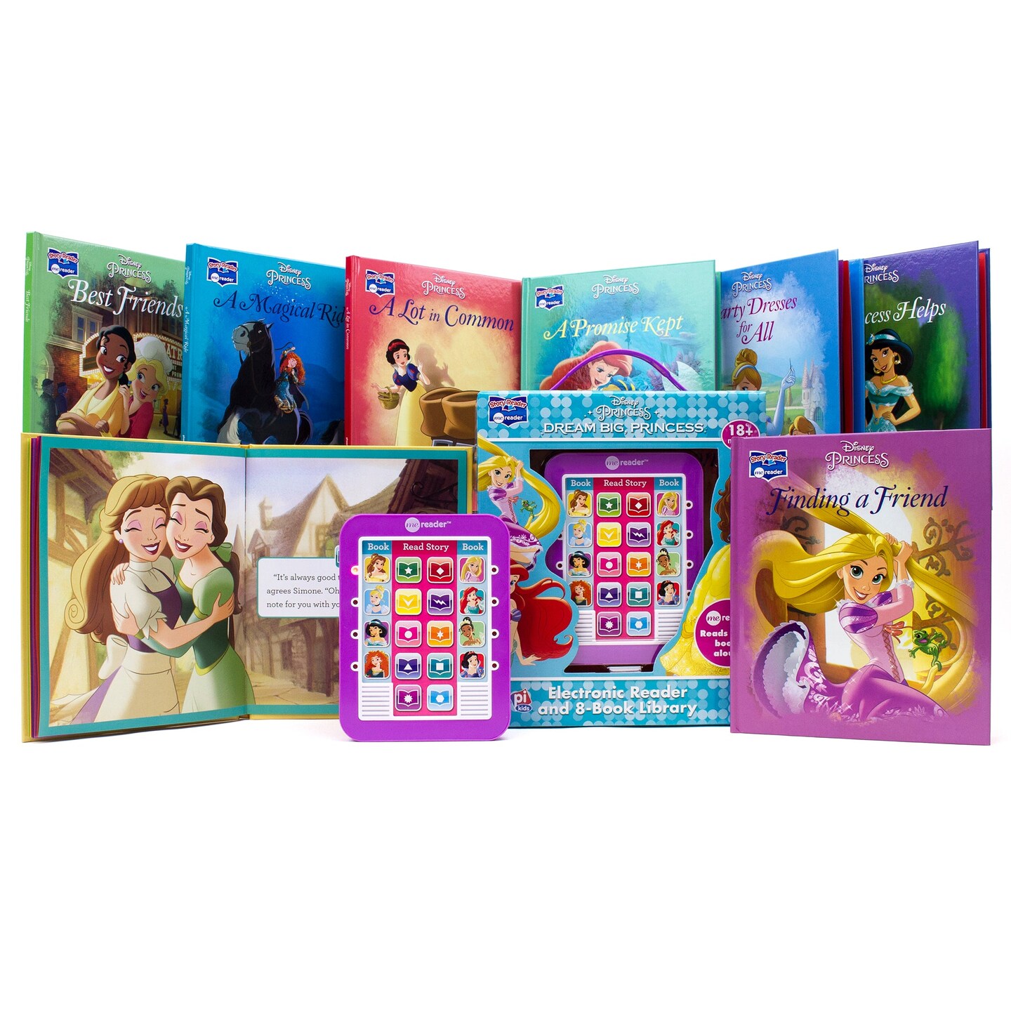 Me Reader&#x2122; Box Set, Disney Princess: Dream Big, Princess, 8 Books