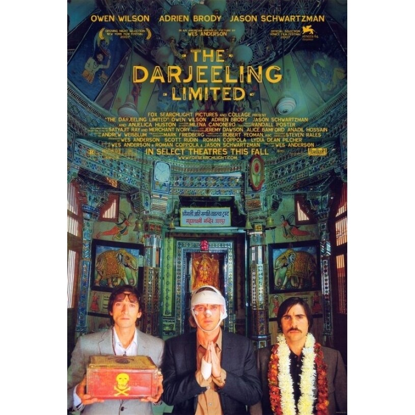 Pop Culture Graphics The Darjeeling Limited Movie Poster Print (27 x 40) - Item MOVGI5067