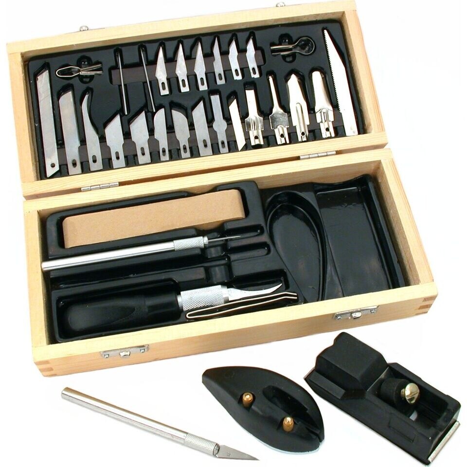 Hobby Knife set for Scrapbooking Arts & Crafts with Cutting Mat