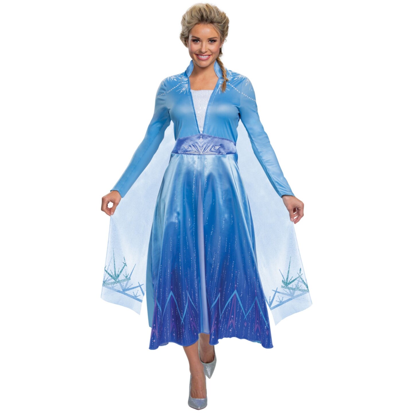The Costume Center Blue Frozen 2 Elsa Women Adult Halloween Costume - Large