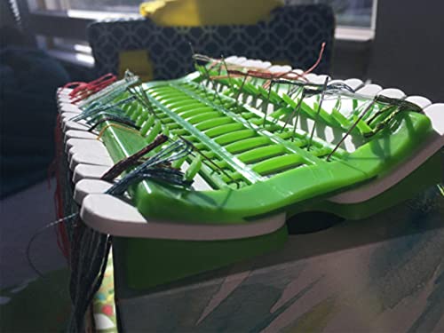 Floss Organizer Embroidery Kit Cross Stitch Tool, 30 Positions Thread Organizers, Plastic & Foam, Green