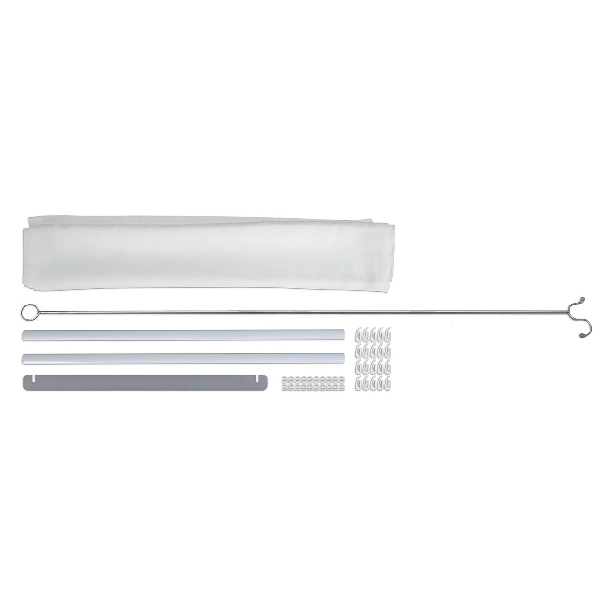 Palram - Canopia Polyester Stockholm Patio Cover Roof Blinds 11 X 31