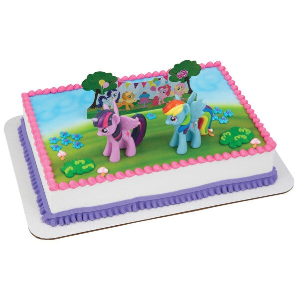 My Little Pony It&#x27;s a Pony Party! DecoSet&#xAE; Cake Decoration