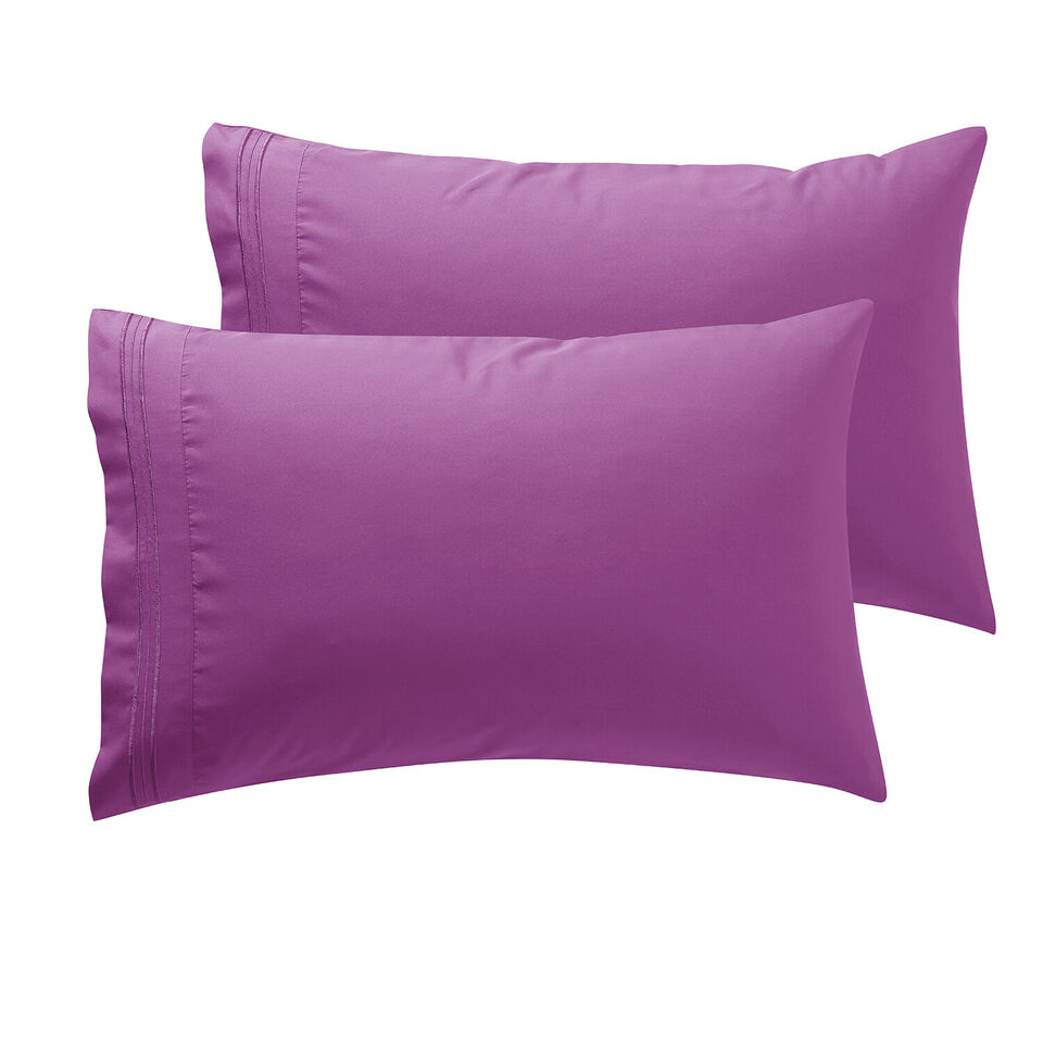 Pillow Case Set Standard King Pillowcase Set