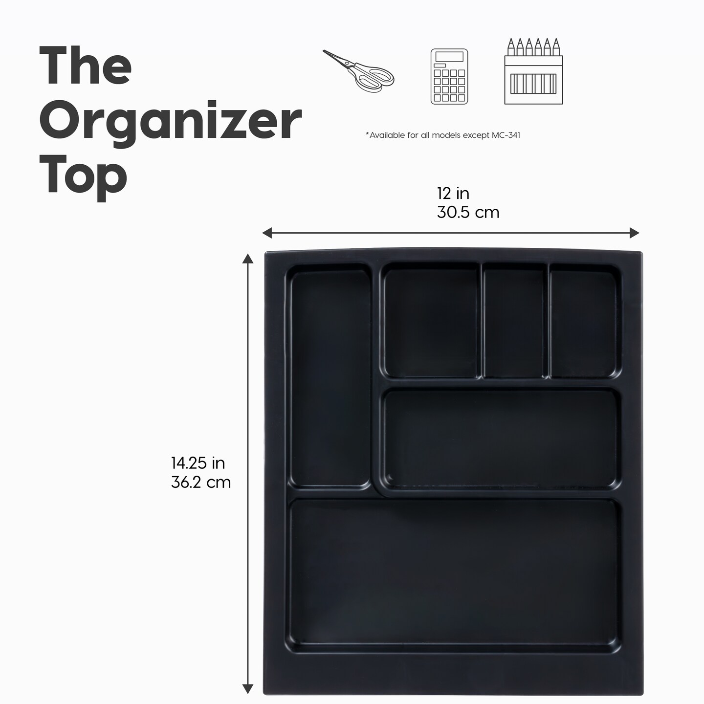 IRIS USA Plastic Rolling Storage Cart with Drawers