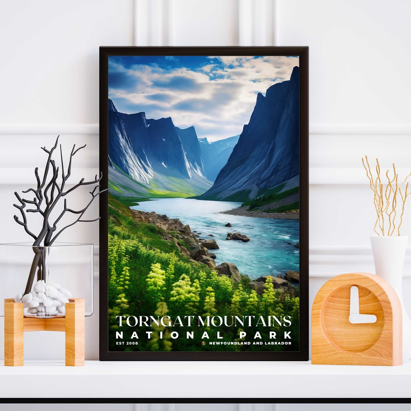 Torngat Mountains National Park Poster, Travel Print, Office