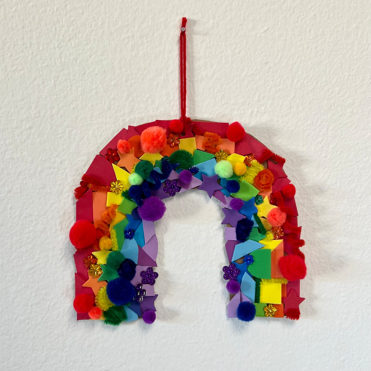 Kids Club: Recycled Mosaic Rainbow