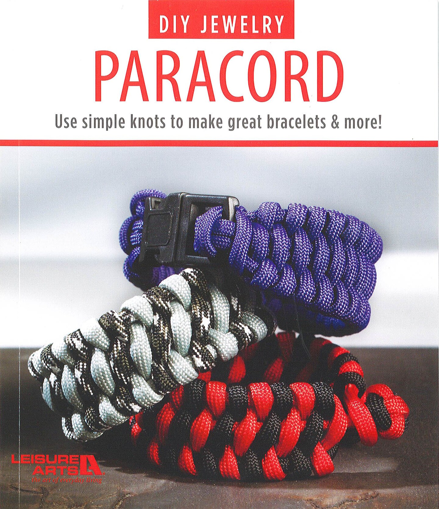 Leisure Arts DIY Jewelry Paracord Crafting Book