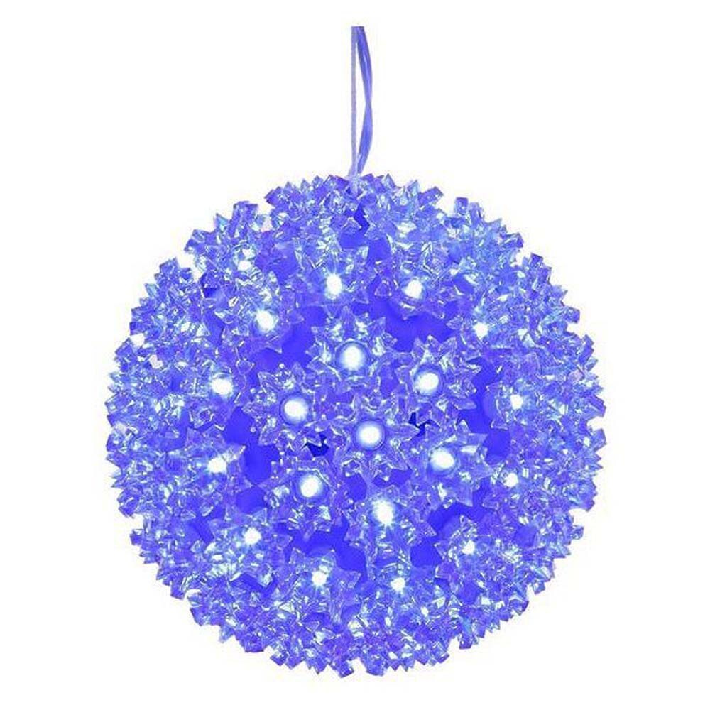 Vickerman 150Lt x 10&#x22; LED Blue Starlight Sphere