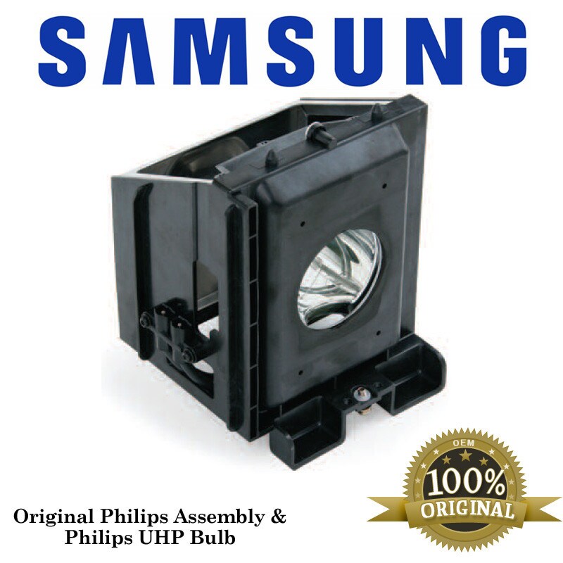 SAMSUNG HLP5063W Projection TV Assembly with Original Philips UHP Bulb Inside